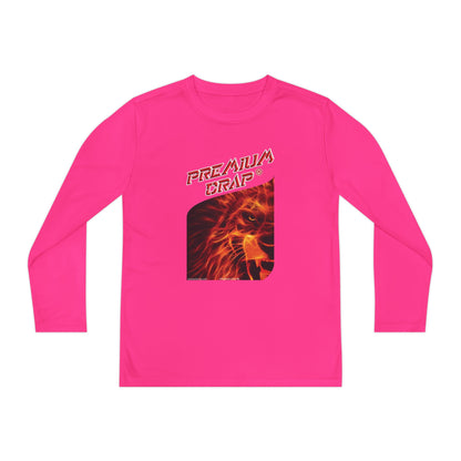 Premium Crap Youth Long Sleeve Competitor Tee