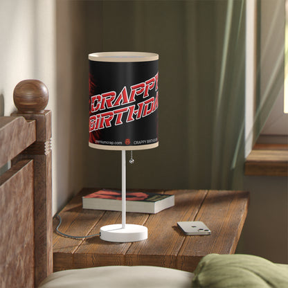 Crappy Birthday Lamp on a Stand