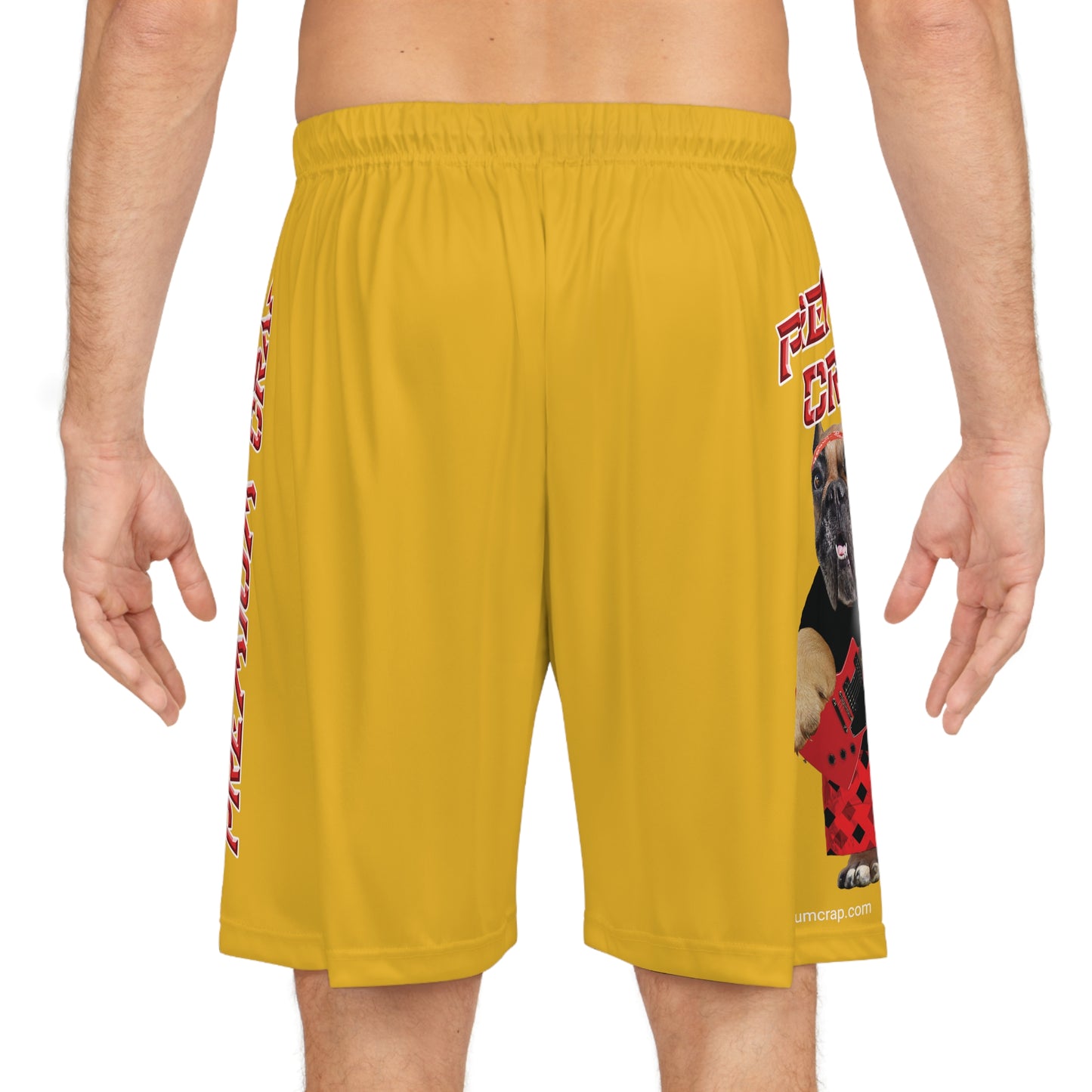 Premium Crap II Basketball Shorts - Yellow