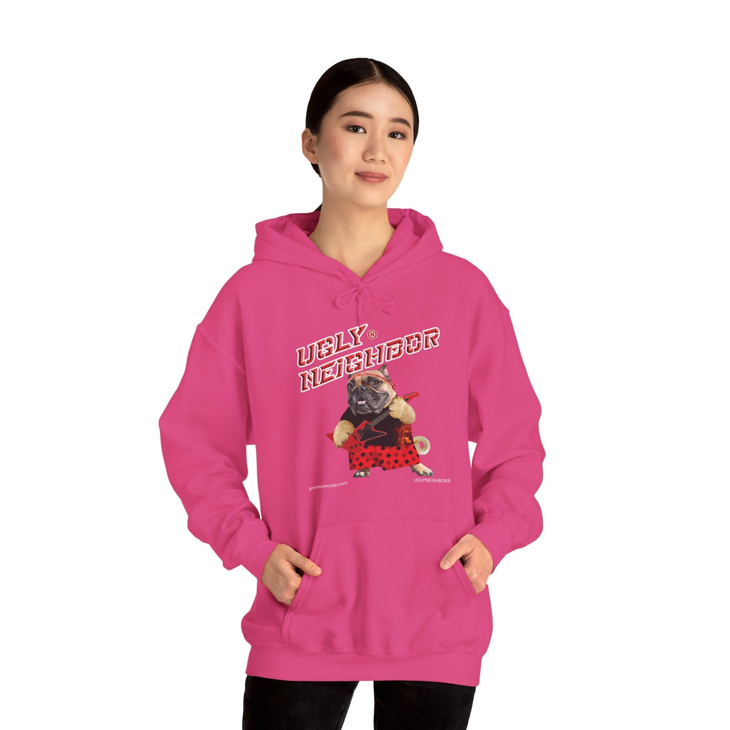 Ugly Neighbor II Women's Heavy Blend Hooded Sweatshirt