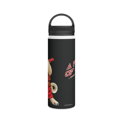 A Piece of Crap II Stainless Steel Water Bottle, Handle Lid
