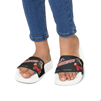 Ugly Neighbor II Youth PU Slide Sandals