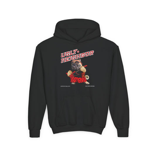 Ugly Neighbor II Youth Heavy Blend Hooded Sweatshirt