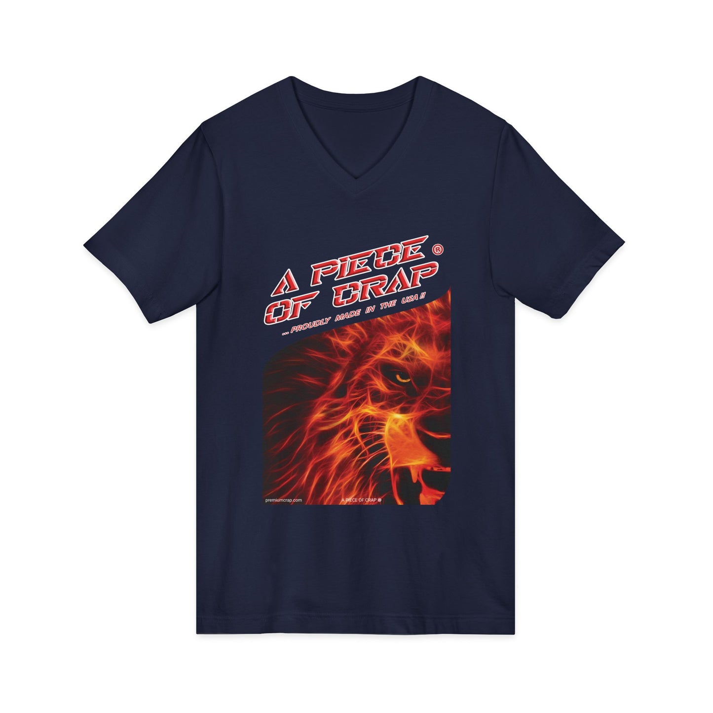 A Piece Of Crap Jersey Short Sleeve V-Neck Tee