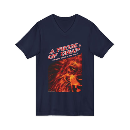 A Piece Of Crap Jersey Short Sleeve V-Neck Tee