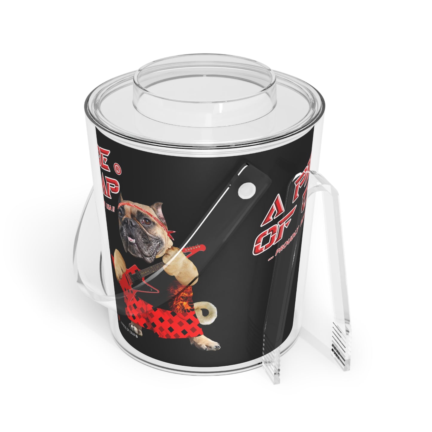 A Piece of Crap II Ice Bucket with Tongs