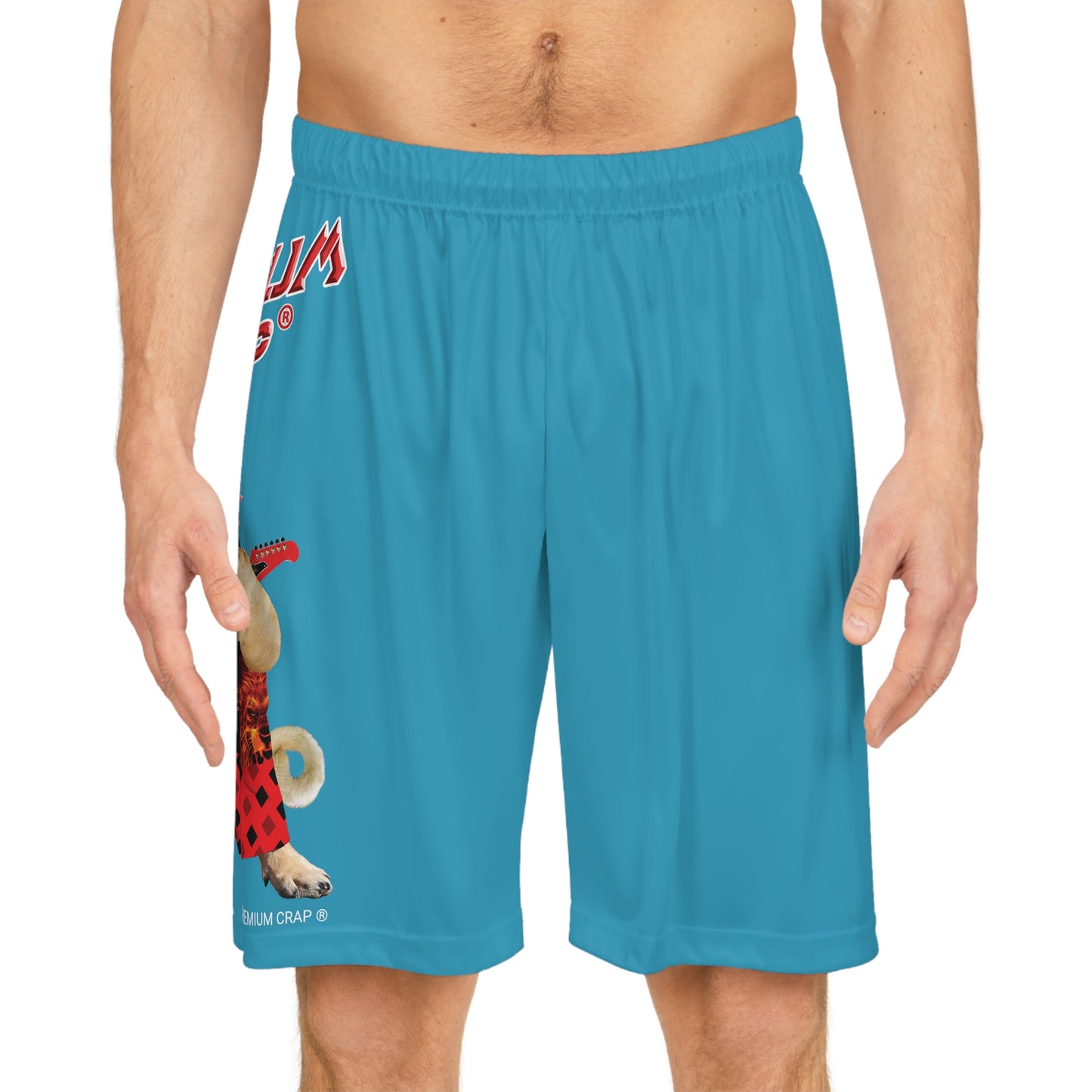 Premium Crap II Basketball Shorts - Turquoise