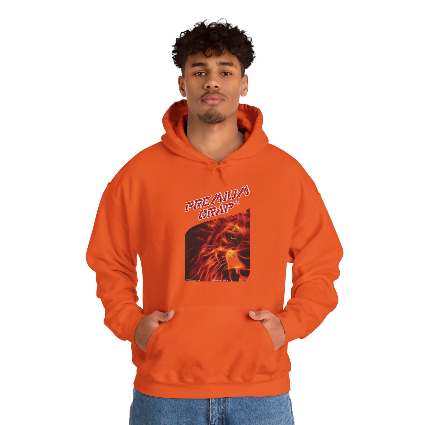 Premium Crap Men's Heavy Blend Hooded Sweatshirt