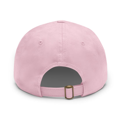 Crappy Birthday II Dad Hat with Leather Patch (Rectangle)