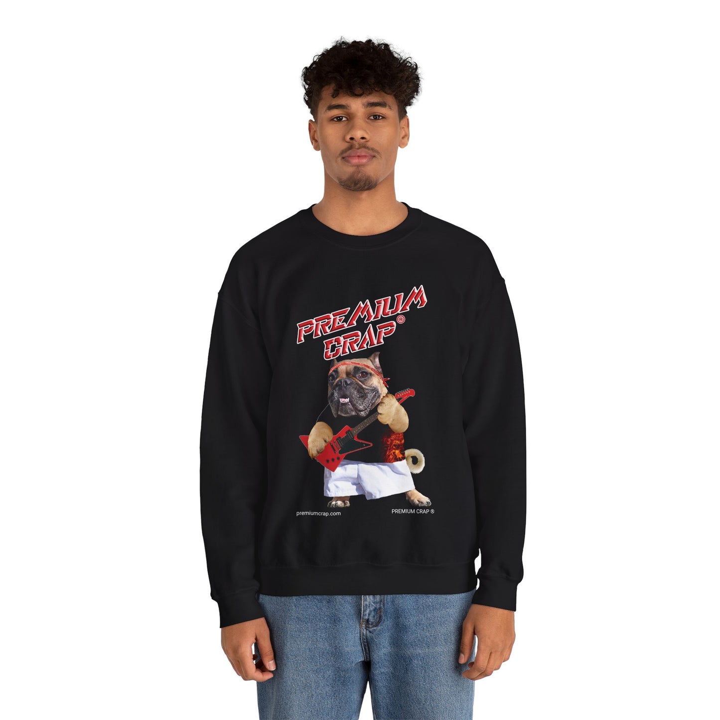 Premium Crap II Men's Heavy Blend Crewneck Sweatshirt