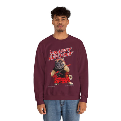 Crappy Birthday II Men's Heavy Blend Crewneck Sweatshirt