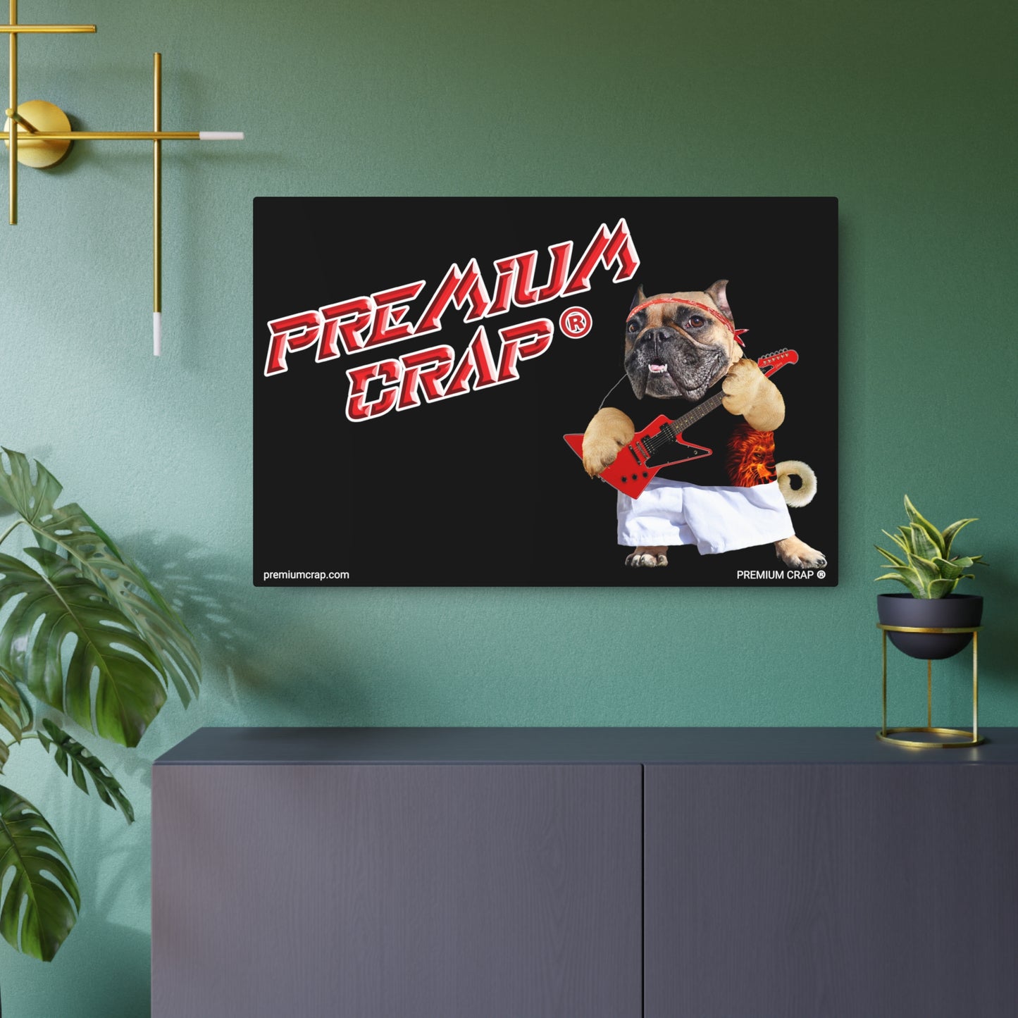 Premium Crap Metal Art Sign