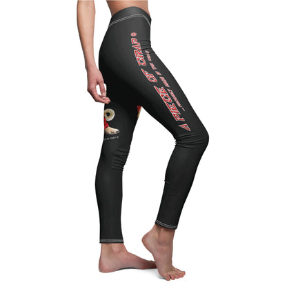 A Piece Of Crap II Women's Cut & Sew Casual Leggings