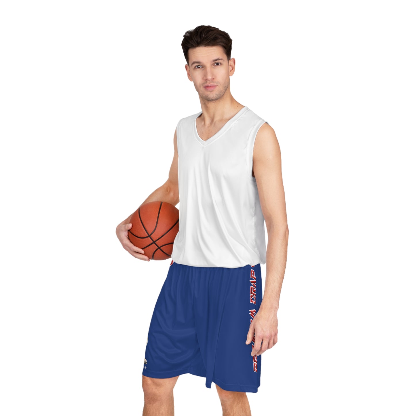 Premium Crap Basketball Shorts - Dark Blue