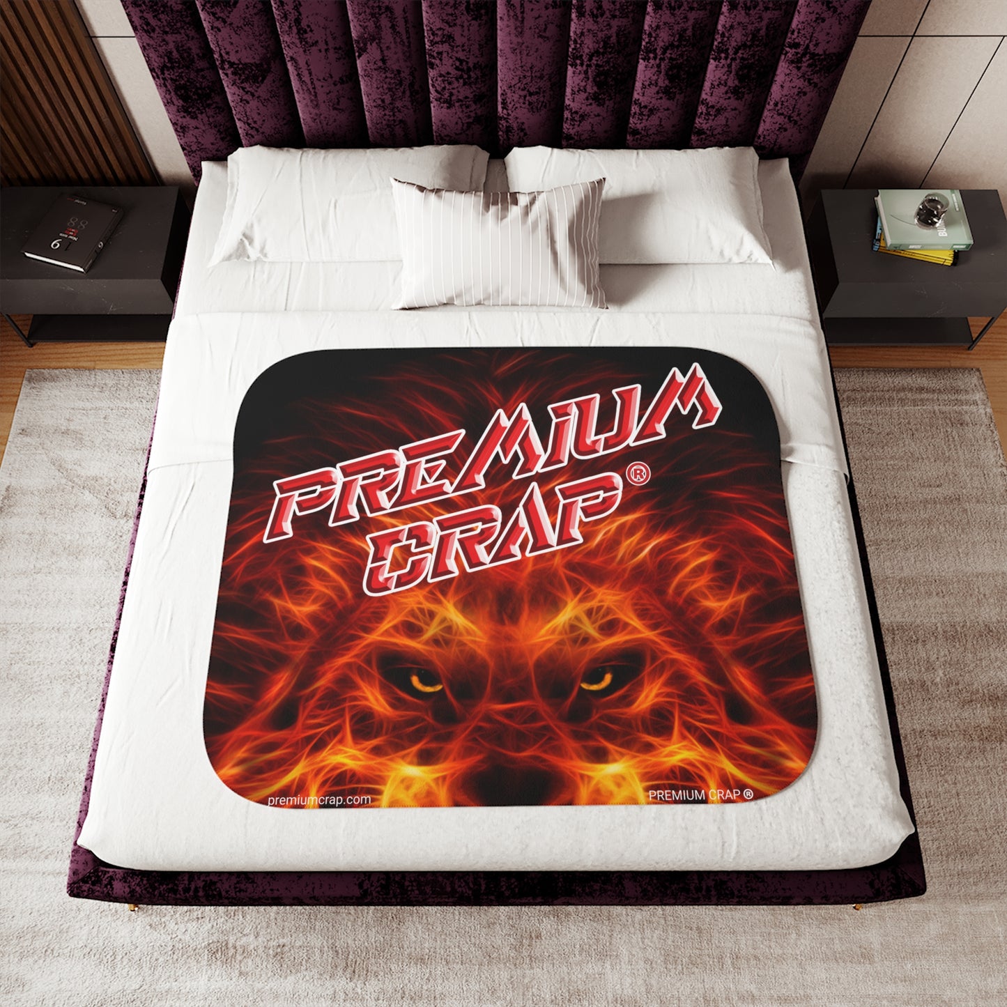 Premium Crap Sherpa Blanket