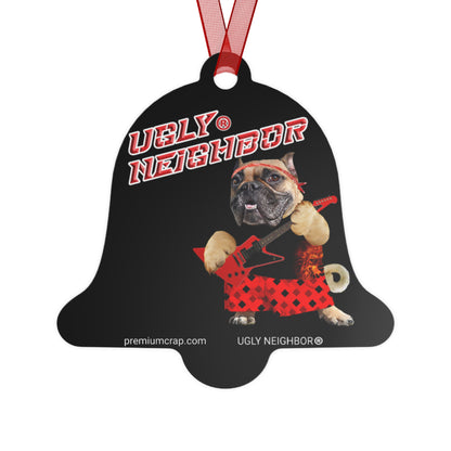Ugly Neighbor II Christmas Metal Ornaments