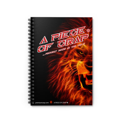 A Piece Of Crap Spiral Notebook - Ruled Line