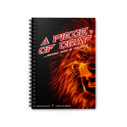 A Piece Of Crap Spiral Notebook - Ruled Line