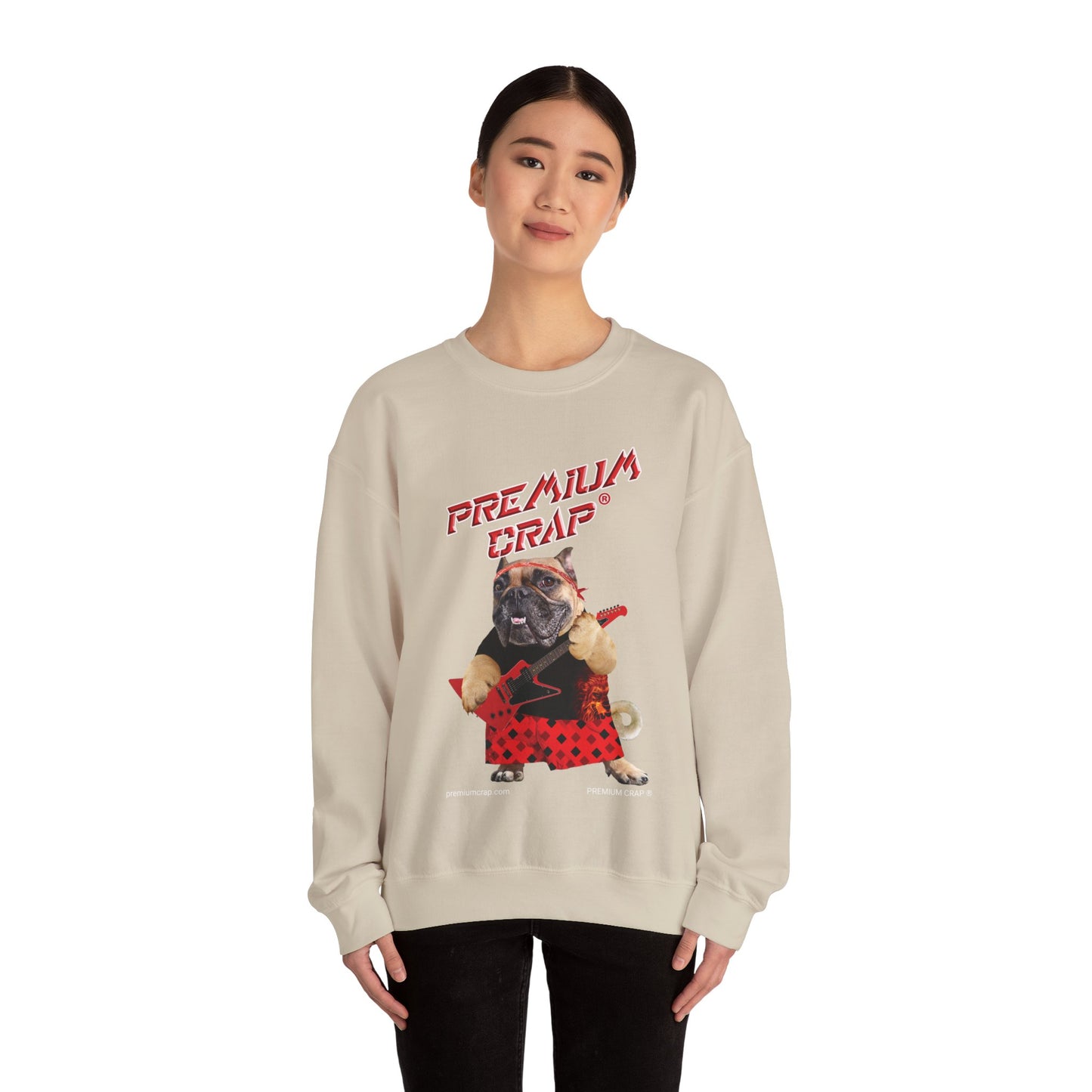 Premium Crap II Heavy Blend Crewneck Sweatshirt