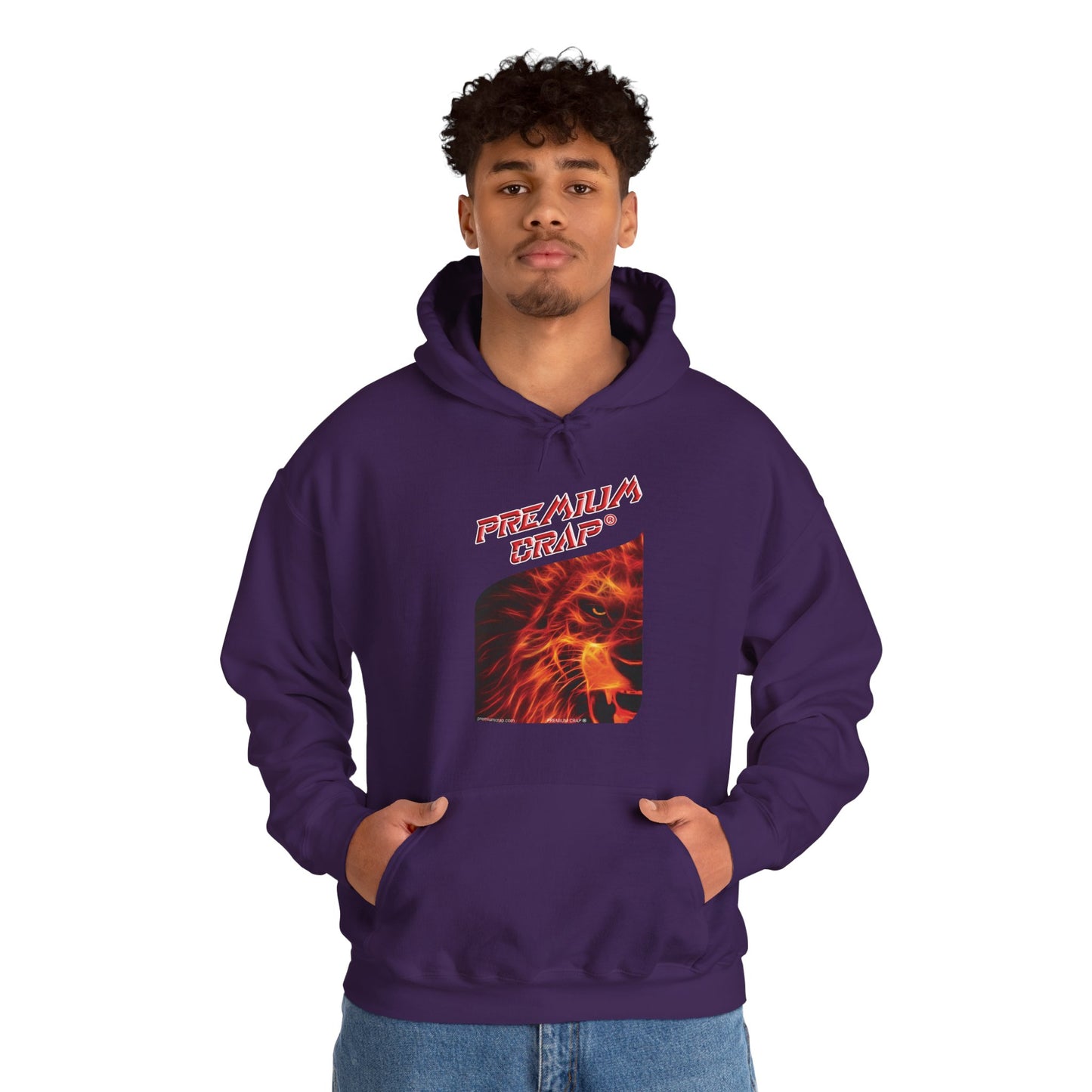 Premium Crap Men's Heavy Blend Hooded Sweatshirt