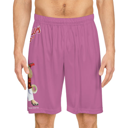 Premium Crap Basketball Shorts - Light Pink