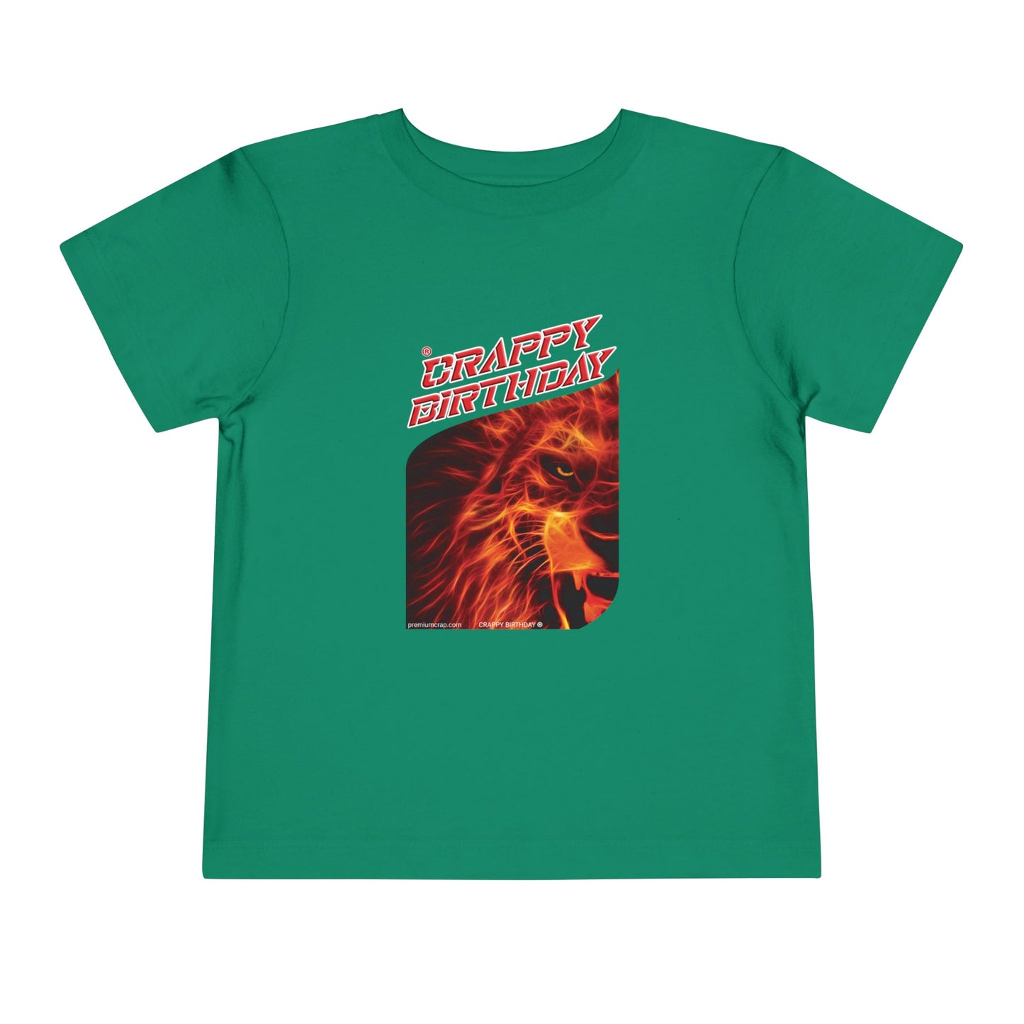 Crappy Birthday Toddler Short Sleeve Tee