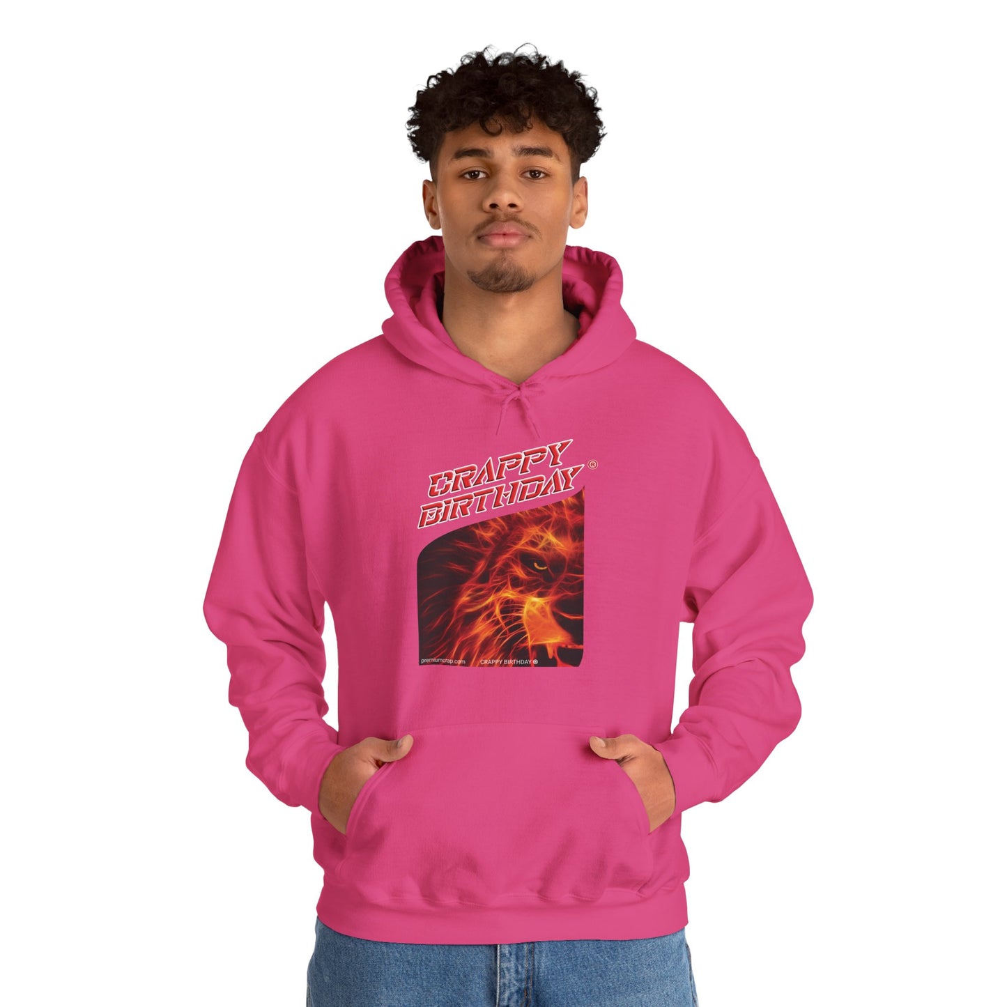 Crappy Birthday Men's Heavy Blend Hooded Sweatshirt
