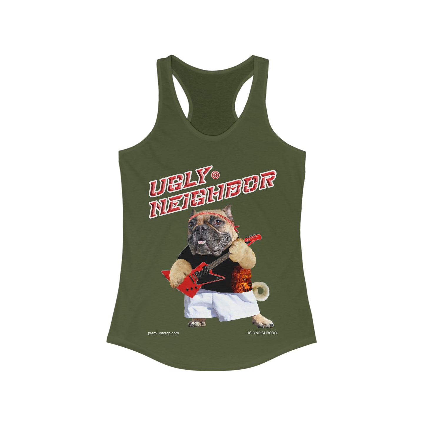 Ugly Neighbor Racerback Tank