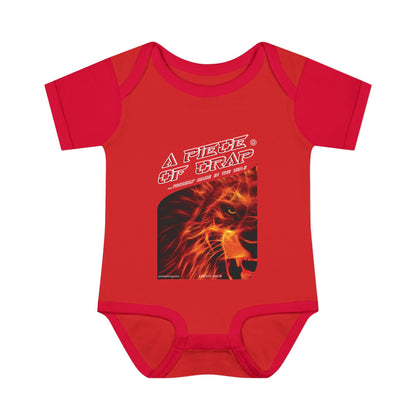 A Piece Of Crap Infant Baby Rib Bodysuit
