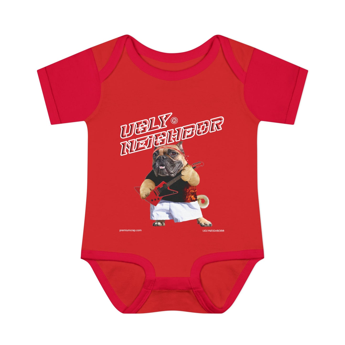 Ugly Neighbor Infant Baby Rib Bodysuit