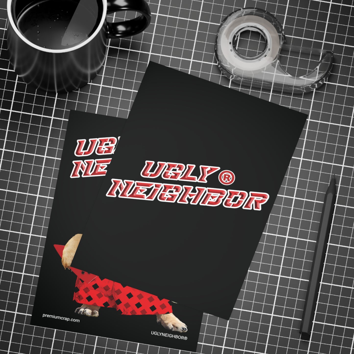 Ugly Neighbor II Postcard Bundles