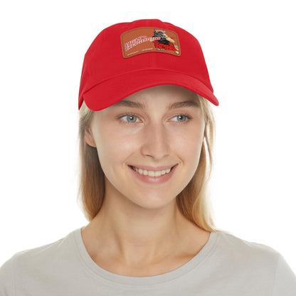 Ugly Neighbor II Dad Hat with Leather Patch (Rectangle)