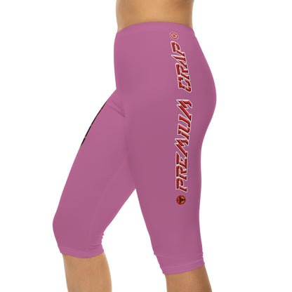 Premium Crap Capri-Cious Leggings - Light Pink