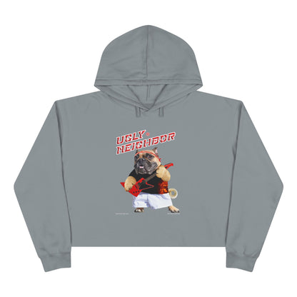 Ugly Neighbor Cropped Hoodie