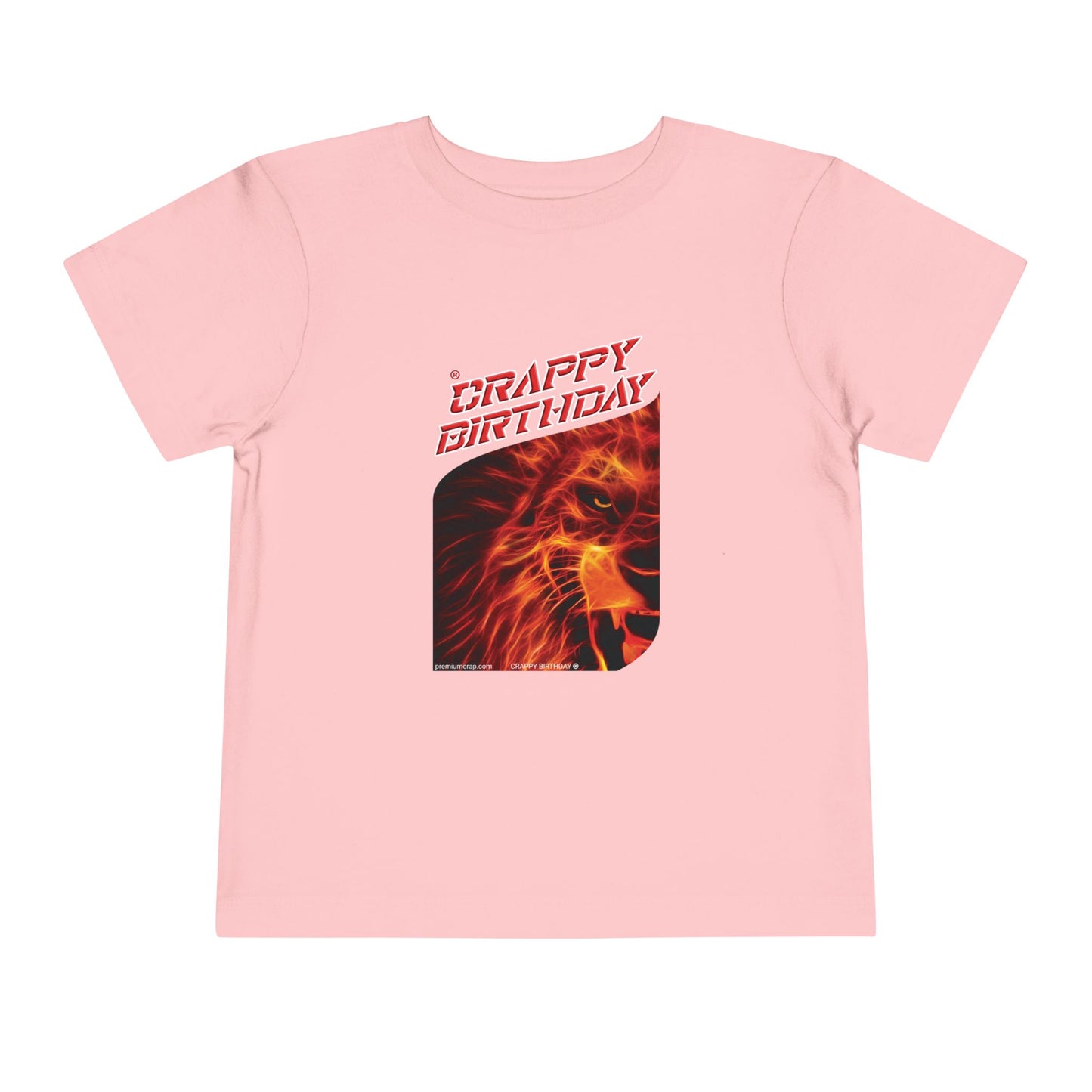 Crappy Birthday Toddler Short Sleeve Tee