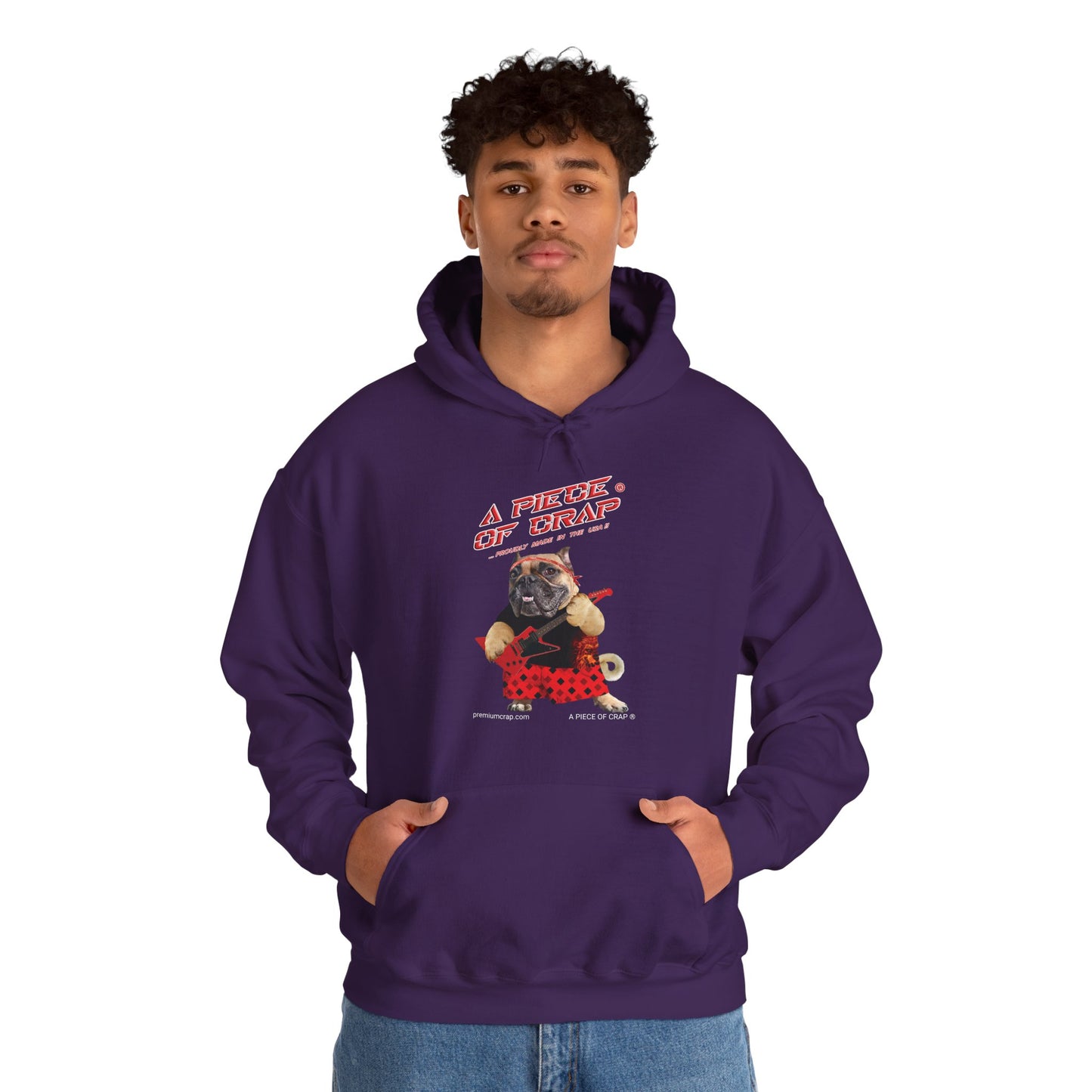 A Piece Of Crap II Men's Heavy Blend Hooded Sweatshirt