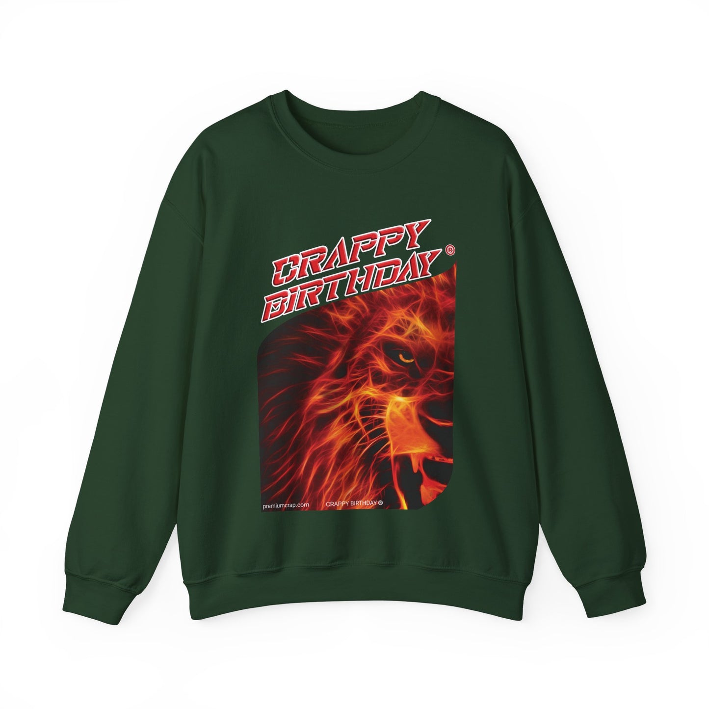Crappy Birthday Men's Heavy Blend Crewneck Sweatshirt