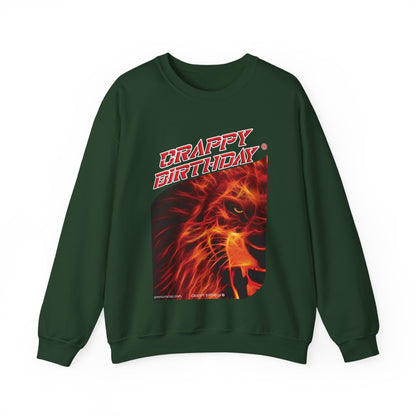 Crappy Birthday Men's Heavy Blend Crewneck Sweatshirt