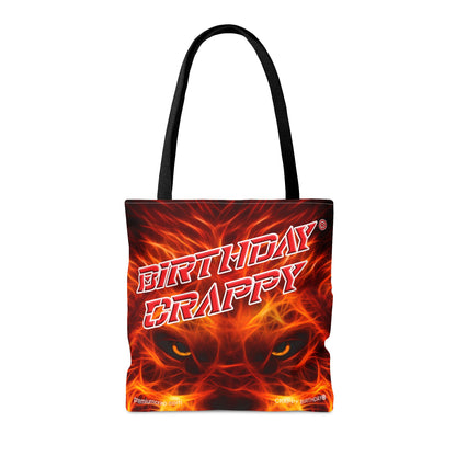 Crappy Birthday Artistry Tote Bag