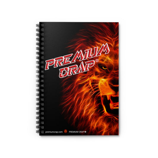 Premium Crap Spiral Notebook - Ruled Line