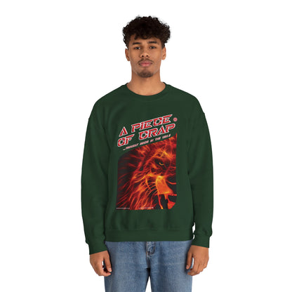 A Piece of Crap Men's Heavy Blend Crewneck Sweatshirt