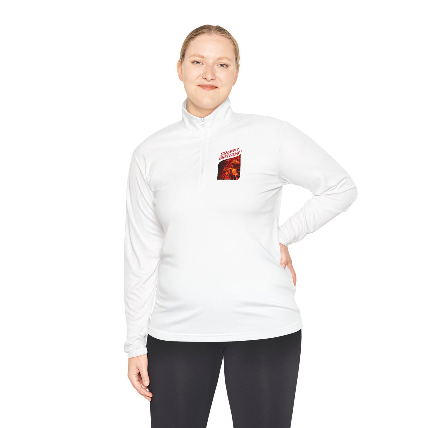 Crappy Birthday Quarter-Zip Pullover