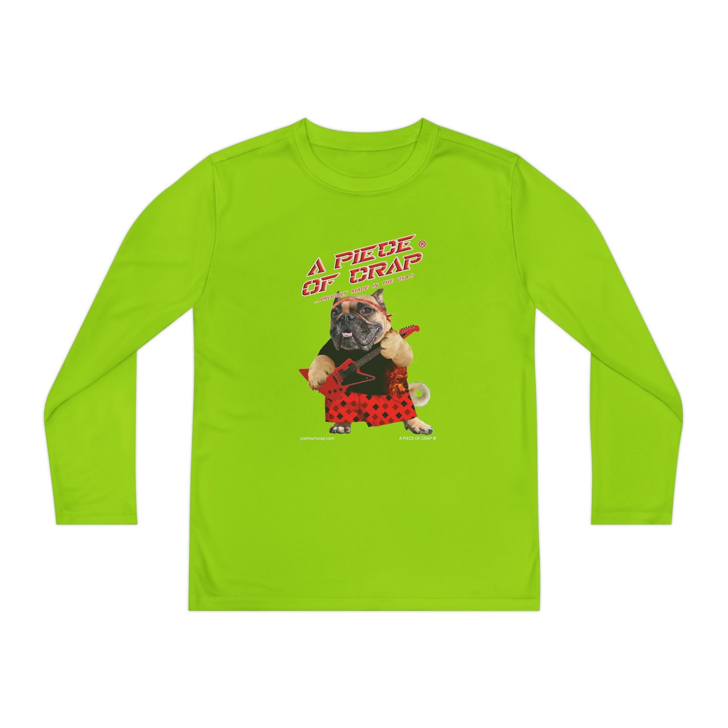 A Piece Of Crap II Youth Long Sleeve Competitor Tee