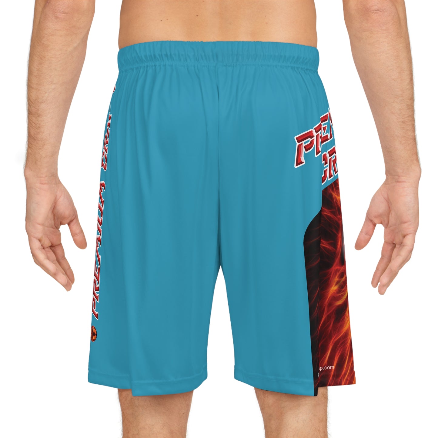 Premium Crap BougieBooty Baller Shorts - Turquoise