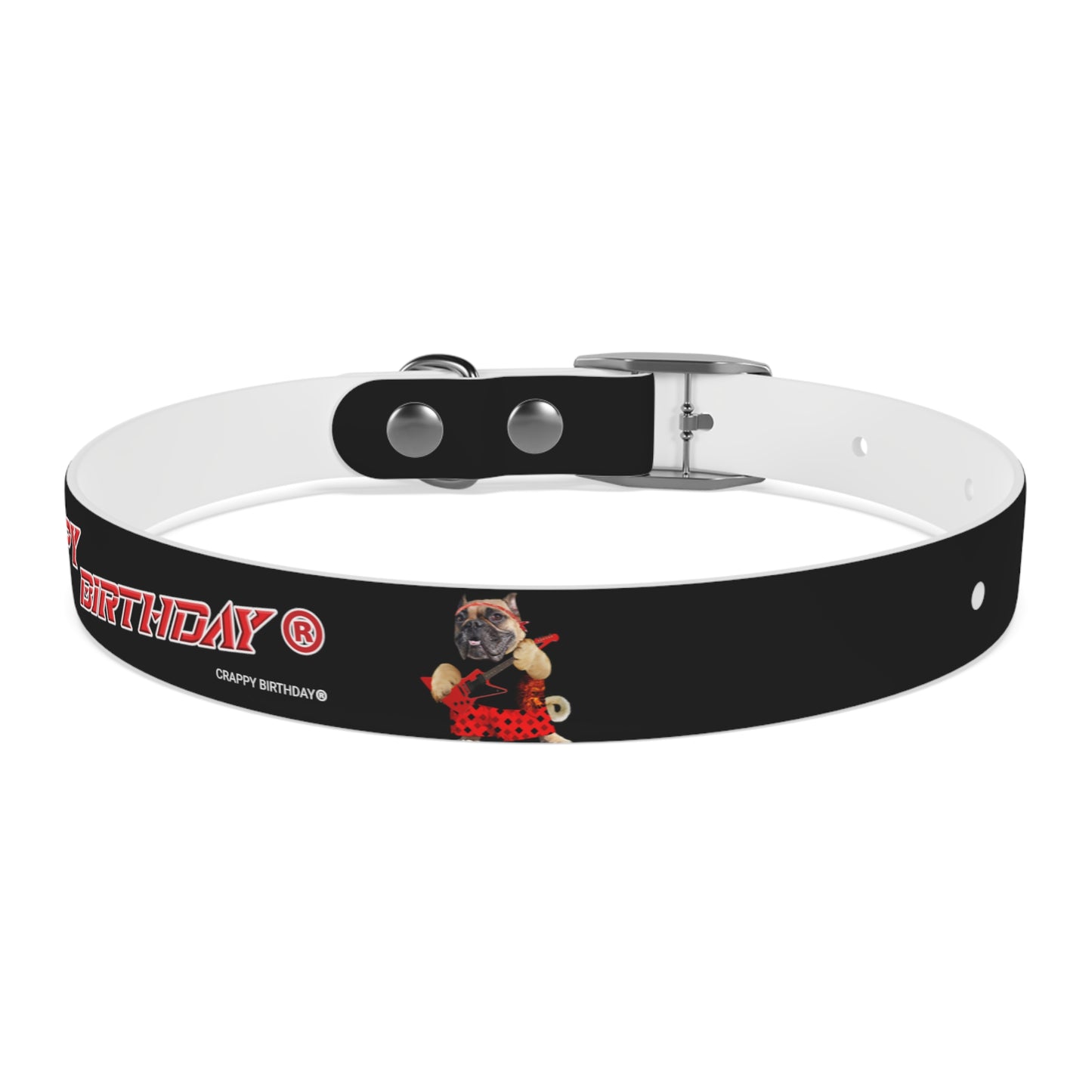 Crappy Birthday II Dog Collar