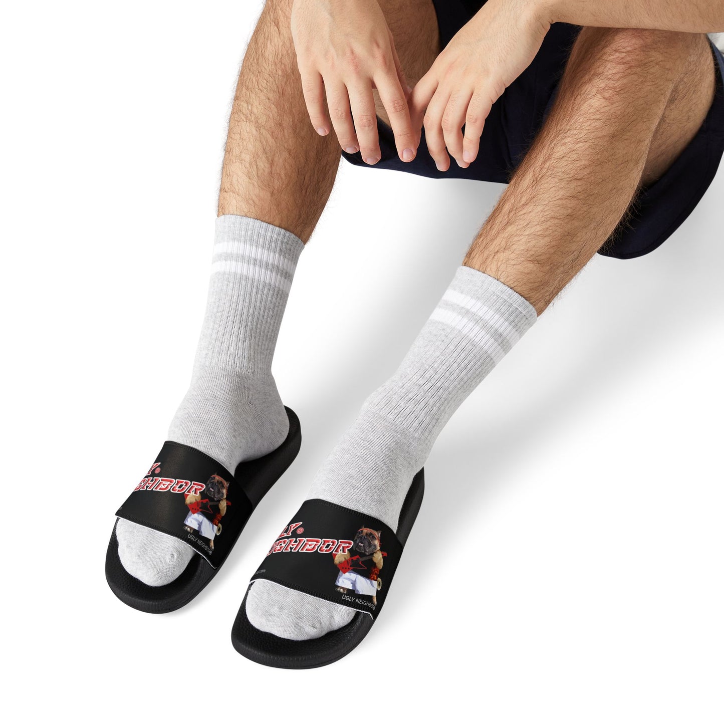 Ugly Neighbor Men's Removable-Strap Sandals