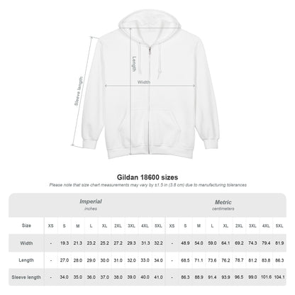 A Piece Of Crap Heavy Blend Full Zip Hooded Sweatshirt