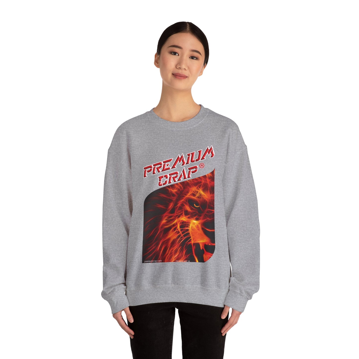 Premium Crap Women's Heavy Blend Crewneck Sweatshirt