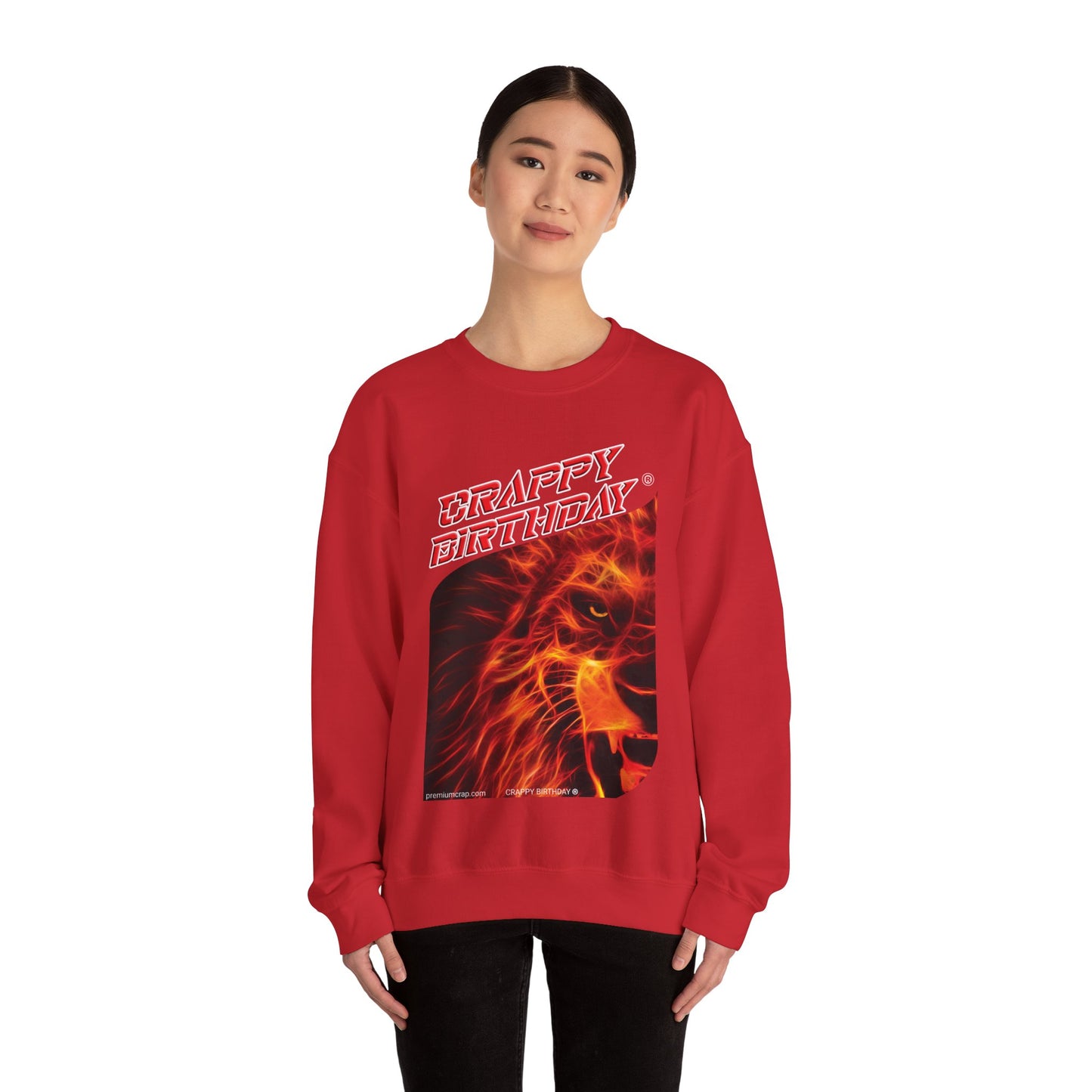 Crappy Birthday Women's Heavy Blend Crewneck Sweatshirt