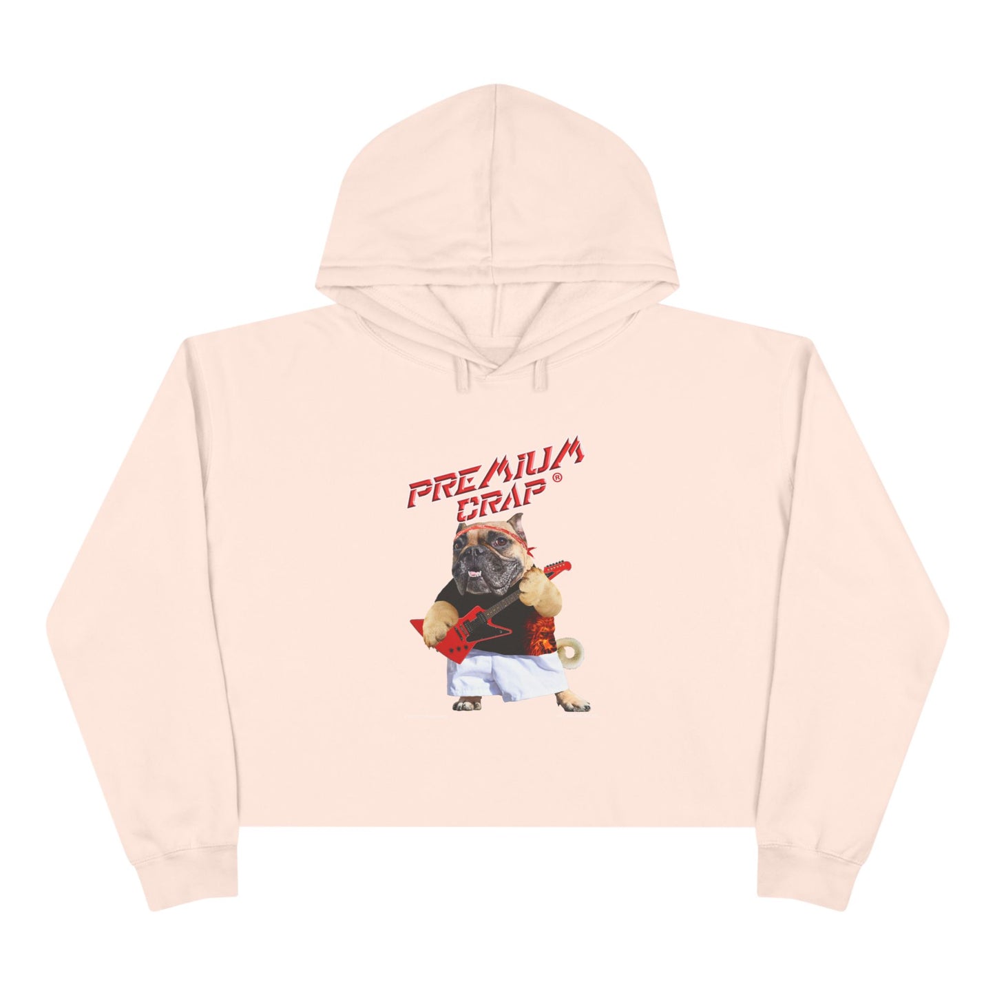 Premium Crap Cropped Hoodie